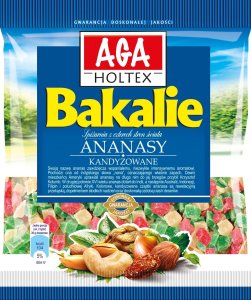 ananas kandyzowany 100 g