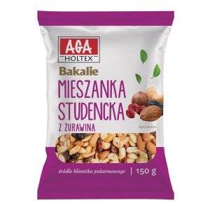 Mieszanka studencka z żurawiną 150g