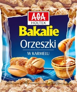 Orzeszki ziemne w karmelu 100g