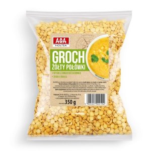 Groch żółty połówki 350g